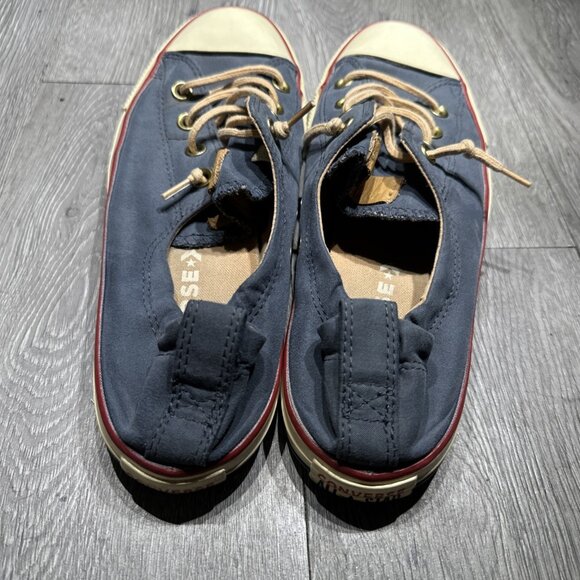 Converse All Star Womens Shoes Size 10  Navy Shoreline Sneakers Slip On - Picture 6 of 9